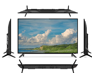 comprar TV de vidrio templado de alto brillo ATV/DTV 32 pulgadas para entretenimiento vivo online manufacture