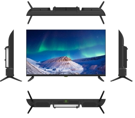 comprar Televisión inteligente personalizada de 32 pulgadas sin marco 2K pantalla LED Negro con carcasa de plástico online manufacture