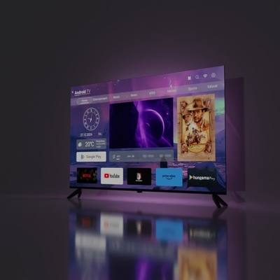 comprar Televisor LED Inteligente con estándar de TV Digital DVB-T2, con HD/ LAN/ VGA/ USB/ AV/ RF/ Interfaz de Audio Digital y Vida Útil de la Retroiluminación ≥20000 horas online manufacture