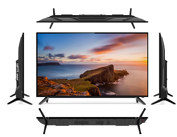 40 pulgadas TV LED normal DTV vidrio templado fácil de operar con reproducción multimedia