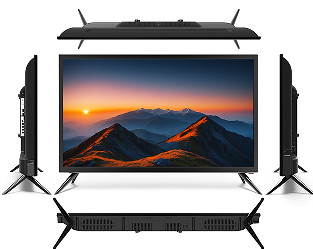43 pulgadas 4K Android Smart TV Dolby Digital Plus con carcasa de metal