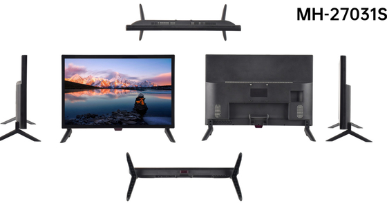 Televisión inteligente para uso familiar de 27 pulgadas fácil de operar con función Bluetooth