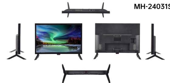 24 pulgadas Smart TV LCD de tamaño pequeño Android Webos Google con múltiples medios