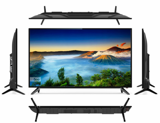 Vidrio templado sin marco de bisel de 75 pulgadas Android TV A-7520HF-V con altavoz HIFI