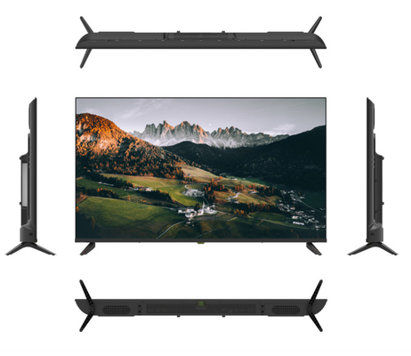 Android 55 pulgadas QLED TV 4K control remoto personalizado con diseño sin marco